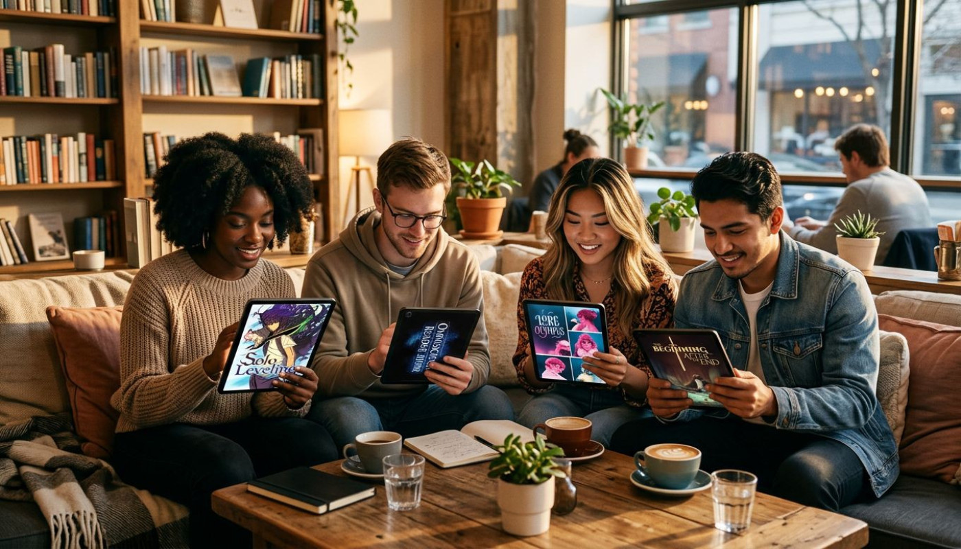 L’influence discrète des communautés webtoon sur la popularité des webnovels